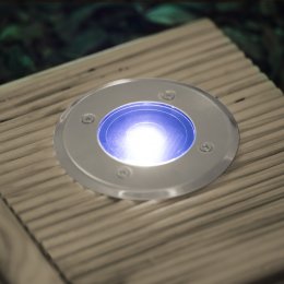 LED-es süllyeszthető, lépésálló szolár lámpa (11440)